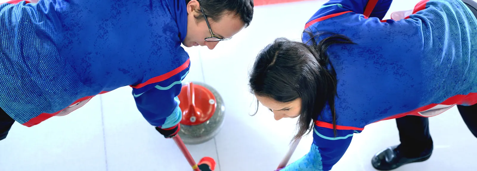 Curling in der Eisarena